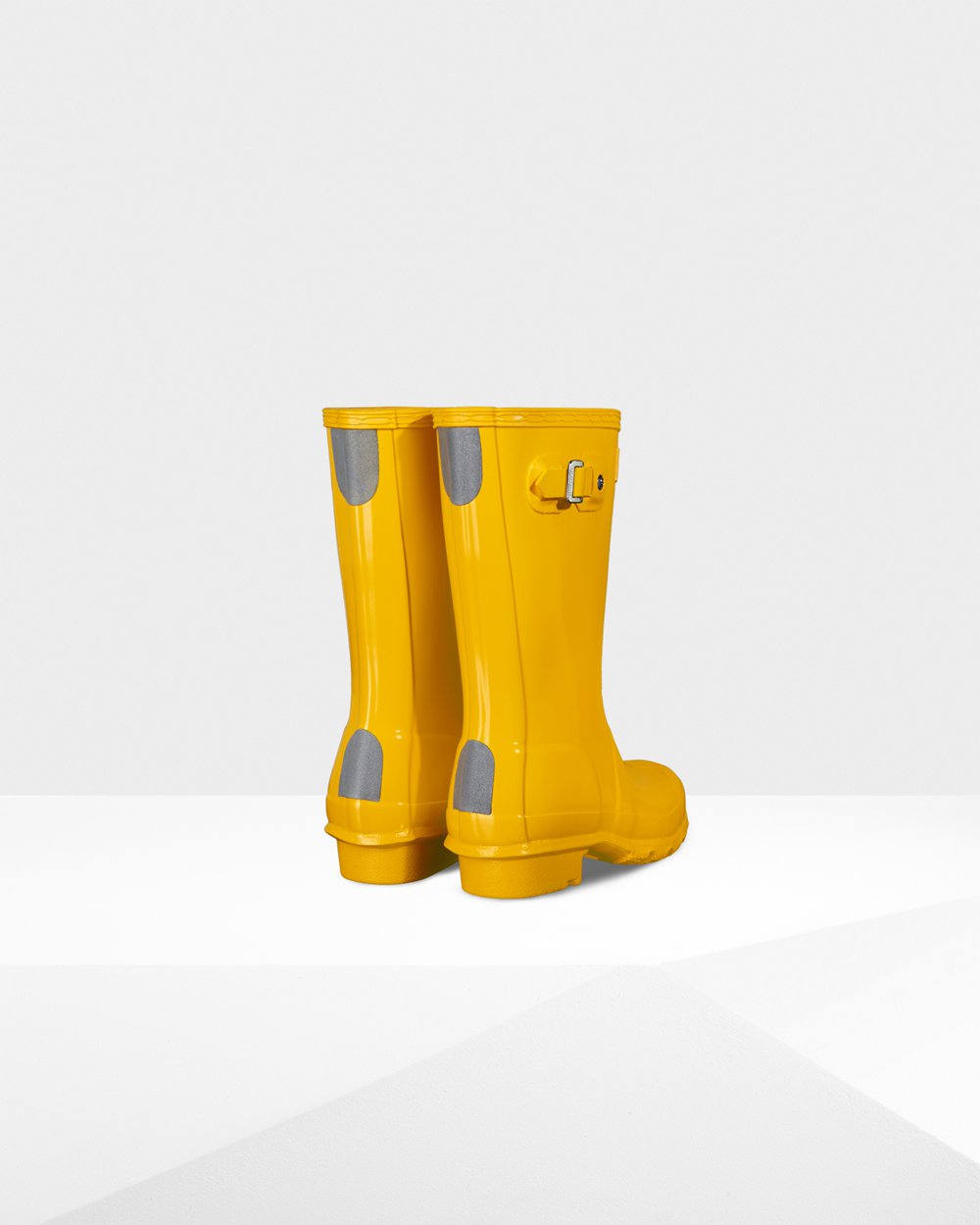 Kids Hunter Rain Boots Yellow - Original Big Gloss - 2378156-GM